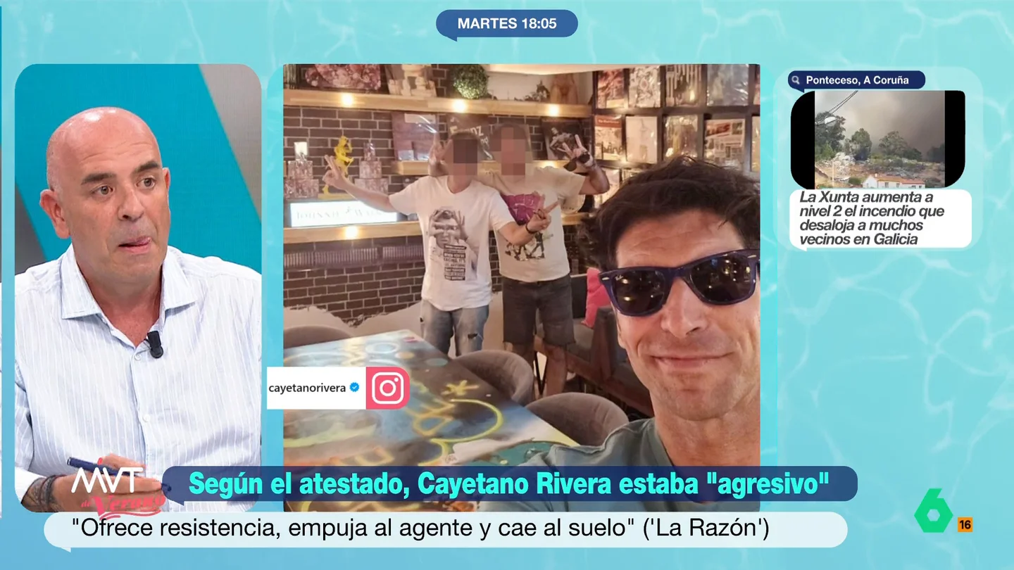 Medina, sobre la actuación policial con Cayetano Rivera: "La policía bastante tiene con hacer su trabajo como para buscarse más líos" Medina, sobre la actuación policial con Cayetano Rivera: "La policía bastante tiene con hacer su trabajo como para buscarse más líos"