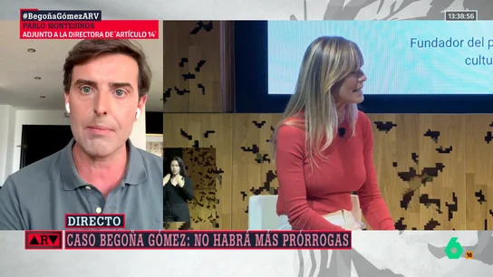 Montesinos desvela cuáles son los planes del juez Peinado: "Si nada cambia, sentarán en el banquillo a Begoña Gómez" Montesinos desvela cuáles son los planes del juez Peinado: "Si nada cambia, sentarán en el banquillo a Begoña Gómez"