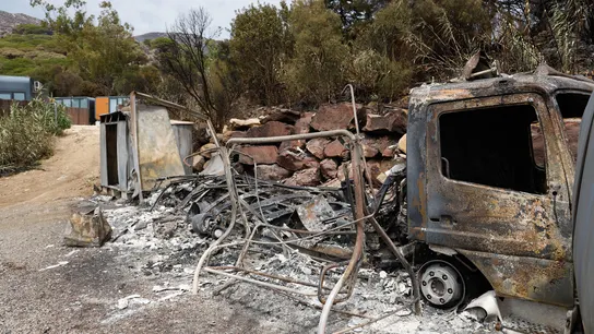 Incendio de Tarifa. Incendio de Tarifa.