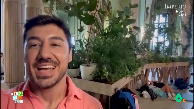 Francisco Cacho descubre un refugio climático en pleno centro de Madrid