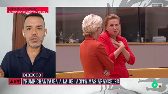 Camarero señala que Trump "nos tiene cogido el tipo": "Europa no lo ha hecho nada bien en la negociación" Camarero señala que Trump "nos tiene cogido el tipo": "Europa no lo ha hecho nada bien en la negociación"