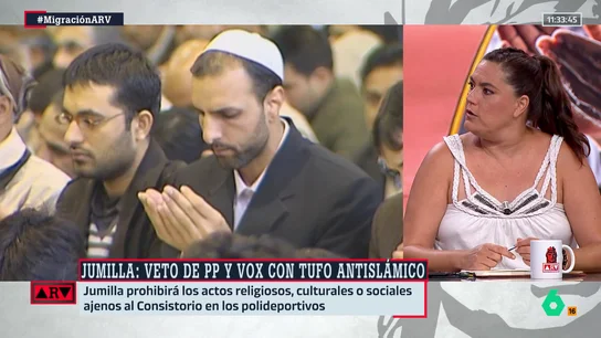Loreto Ochando, sobre la prohibición de PP y Vox a celebrar actos islámicos en Jumilla: "Es lo más racista que he visto en años" Loreto Ochando, sobre la prohibición de PP y Vox a celebrar actos islámicos en Jumilla: "Es lo más racista que he visto en años"