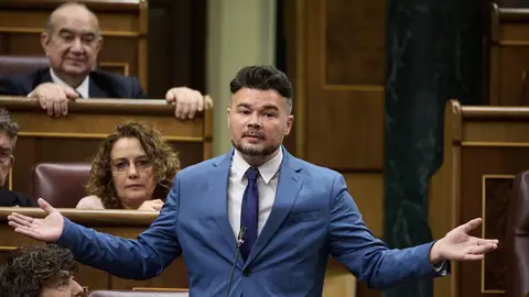 El portavoz de ERC en el Congreso, Gabriel Rufián. El portavoz de ERC en el Congreso, Gabriel Rufián.