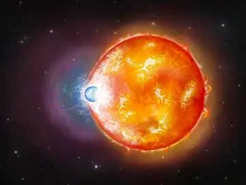 Fusión estelar caliente que formó la enana blanca ultramasiva WD 0525+526 Fusión estelar caliente que formó la enana blanca ultramasiva WD 0525+526