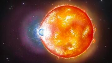 Fusión estelar caliente que formó la enana blanca ultramasiva WD 0525+526