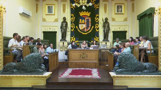 Pleno municipal de Jumilla. Pleno municipal de Jumilla.