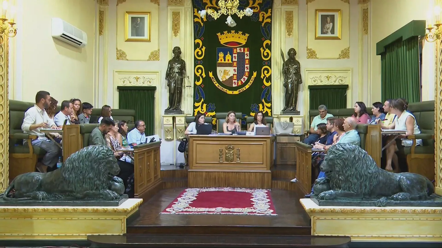 Pleno municipal de Jumilla. Pleno municipal de Jumilla.
