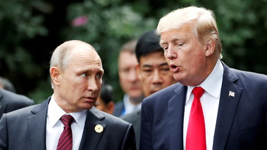 Putin y Trump, en una foto de archivo Putin y Trump, en una foto de archivo
