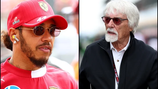 Lewis Hamilton y Bernie Ecclestone Lewis Hamilton y Bernie Ecclestone