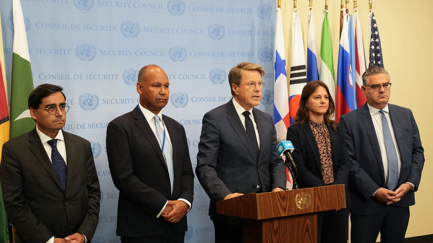 Los representantes europeos ante el Consejo de Seguridad de la ONU Los representantes europeos ante el Consejo de Seguridad de la ONU