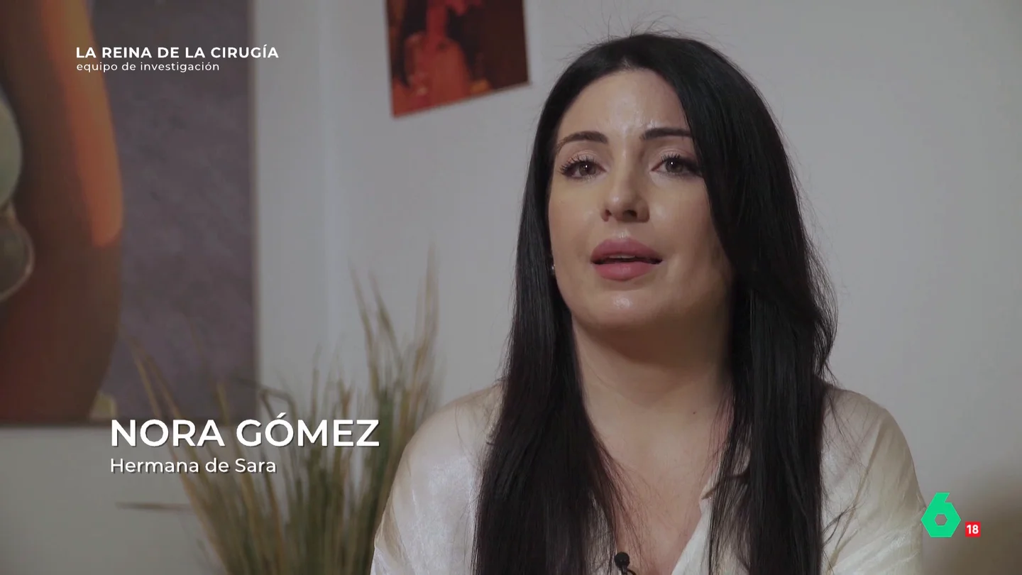 La hermana de Sara Gómez, fallecida tras una cirugía estética, recuerda la última vez que la vio: "Me quedé en shock" La hermana de Sara Gómez, fallecida tras una cirugía estética, recuerda la última vez que la vio: "Me quedé en shock"