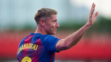 Lewandowski, casi descartado para medirse al Mallorca