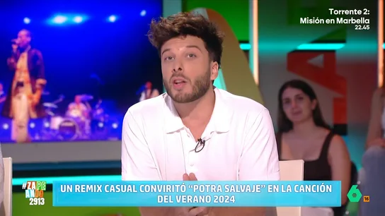 Blas Cantó explica cómo 'Potra Salvaje' se convirtió en la canción del verano 2024 Blas Cantó explica cómo 'Potra Salvaje' se convirtió en la canción del verano 2024