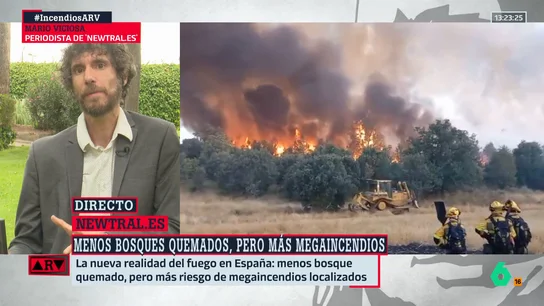 Mario Viciosa explica cuáles son los factores más peligrosos de cara a los incendios: del ser humano a las olas de calor Mario Viciosa explica cuáles son los factores más peligrosos de cara a los incendios: del ser humano a las olas de calor