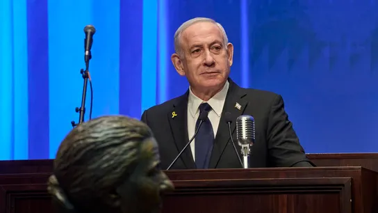 Imagen de archivo de Netanyahu. Imagen de archivo de Netanyahu.