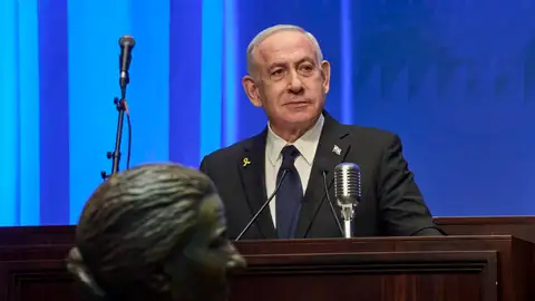 Imagen de archivo de Netanyahu. Imagen de archivo de Netanyahu.