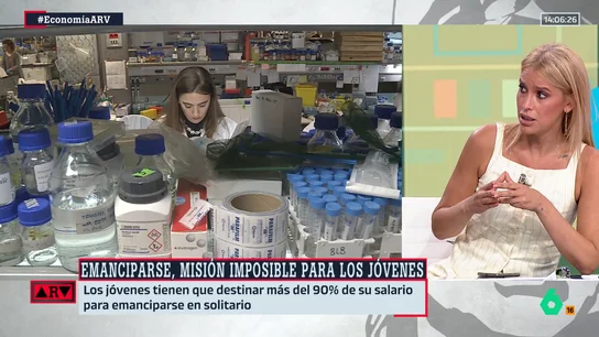 Afra Blanco alerta sobre la baja tasa de emancipación juvenil: "O intervienes el mercado de alquiler o subes los salarios" Afra Blanco alerta sobre la baja tasa de emancipación juvenil: "O intervienes el mercado de alquiler o subes los salarios"
