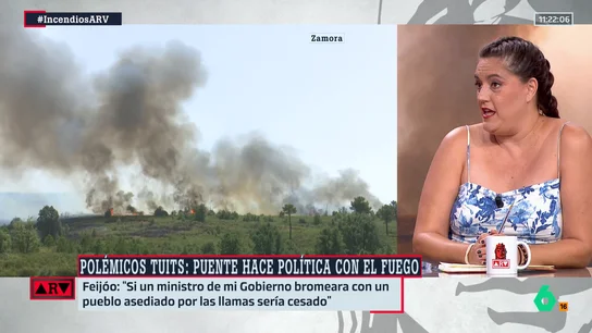 Loreto Ochando denuncia la situación que viven los bomberos: "Solo nos acordamos de ellos cuando arde España en verano" Loreto Ochando denuncia la situación que viven los bomberos: "Solo nos acordamos de ellos cuando arde España en verano"