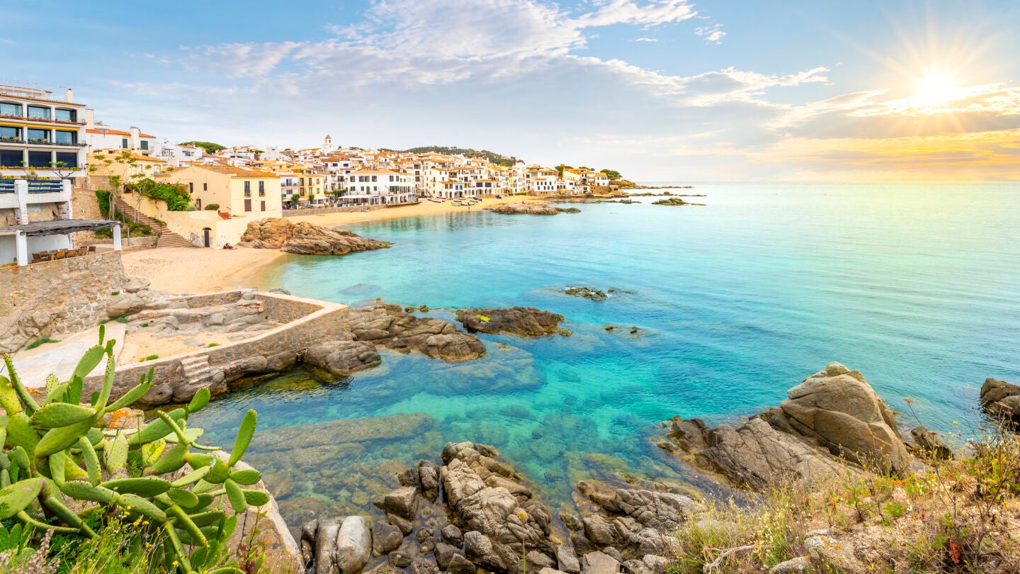 Calella de Palafrugell, en la Costa Brava