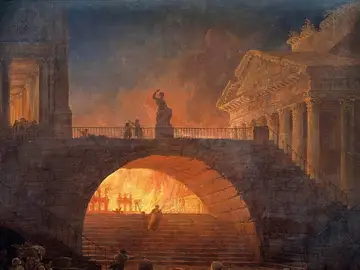 En la antigua Roma ya existían bomberos y medidas de prevención de incendios En la antigua Roma ya existían bomberos y medidas de prevención de incendios