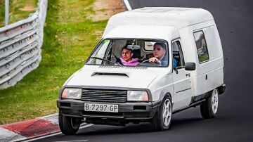 Citroën C15 en el circuito de Nürburgring