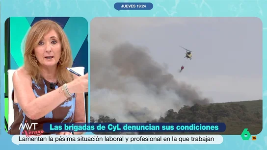 Mayte Alcaraz, sobre la falta de inversión en extinción de incendios: "Se ha hecho poco porque no vende electoralmente" La periodista expone que el debate en torno a la inversión destinada en extinción y prevención de incidendios se da desde hace años. Alcaraz considera que se ha hecho "poco" dado que "luce muy poco".