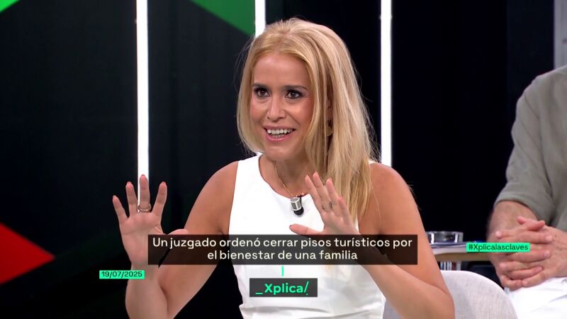 La crítica de Afra Blanco al modelo inmobiliario: "Las viviendas no son un negocio, son para vivir"