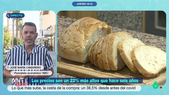 José María Camarero: "Los salarios han subido, pero no se ha conseguido recuperar todo el poder adquisitivo de antes del covid" El periodista económico de 'ABC' expone que a finales de este año o a principios del próximo se conseguirá recuperar el poder adquisitivo que se perdió hace seis años.