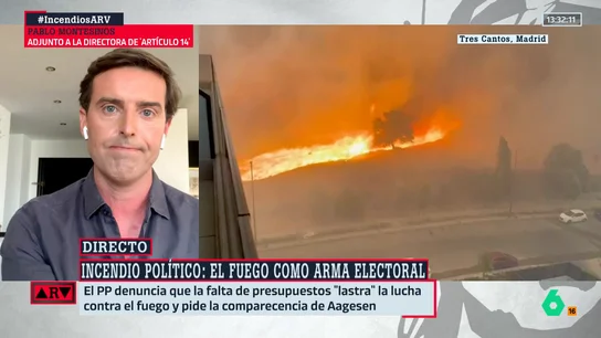 Montesinos destaca que Moreno está "en Andalucía" y explica por qué no ha aparecido tras los incendios: "Dicen que tiene un protocolo sobre cuándo debe hacerlo" Montesinos destaca que Moreno está "en Andalucía" y explica por qué no ha aparecido tras los incendios: "Dicen que tiene un protocolo sobre cuándo debe hacerlo"