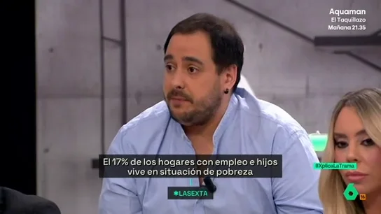 Julen Bollain: "España bate récord de ocupación y empleo, pero en la actualidad trabajar no garantiza una vida digna" Julen Bollain: "España bate récord de ocupación y empleo, pero en la actualidad trabajar no garantiza una vida digna"