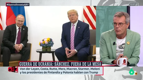 Pedro Vallín tacha de "teatro" la reunión de Trump con Putin: "Lleva fanfarroneando con la situación de Ucrania desde que llegó a la Casa Blanca" Pedro Vallín tacha de "teatro" la reunión de Trump con Putin: "Lleva fanfarroneando con la situación de Ucrania desde que llegó a la Casa Blanca"