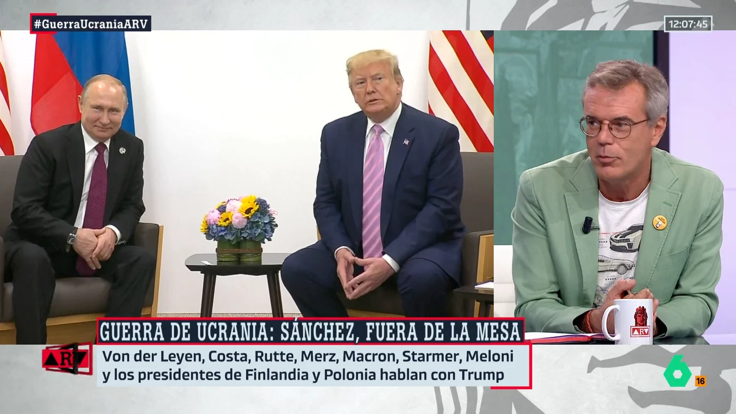 Pedro Vallín tacha de "teatro" la reunión de Trump con Putin: "Lleva fanfarroneando con la situación de Ucrania desde que llegó a la Casa Blanca" Pedro Vallín tacha de "teatro" la reunión de Trump con Putin: "Lleva fanfarroneando con la situación de Ucrania desde que llegó a la Casa Blanca"