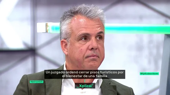 ""El juzgado ha reconocido el derecho a vivir en paz": Miguel Ángel Rubio, tras lograr el cierre de 10 pisos turísticos ilegales en Madrid "El juzgado ha reconocido el derecho a vivir en paz": Miguel Ángel Rubio, tras lograr el cierre de 10 pisos turísticos ilegales en Madrid