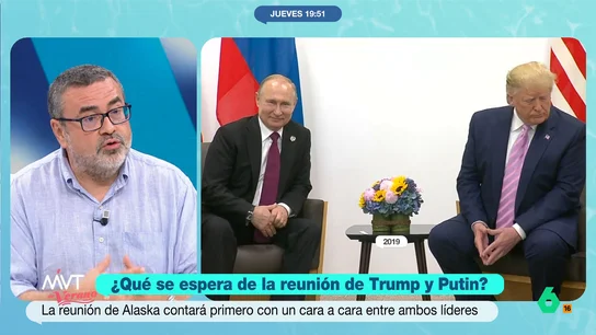 MVT - Pedro Rodríguez, sobre la cumbre entre Trump y Putin: "Se está organizando una venta al por mayor" MVT - Pedro Rodríguez, sobre la cumbre entre Trump y Putin: "Se está organizando una venta al por mayor"