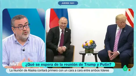 MVT - Pedro Rodríguez, sobre la cumbre entre Trump y Putin: "Se está organizando una venta al por mayor" MVT - Pedro Rodríguez, sobre la cumbre entre Trump y Putin: "Se está organizando una venta al por mayor"