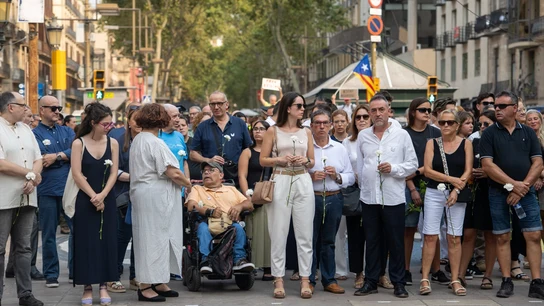 Acto homenaje a las víctimas de los atentados terroristas del 17A en Barcelona Acto homenaje a las víctimas de los atentados terroristas del 17A en Barcelona