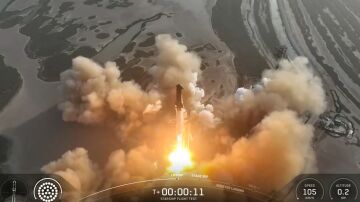 Despegue de la novena prueba de vuelo de Starship