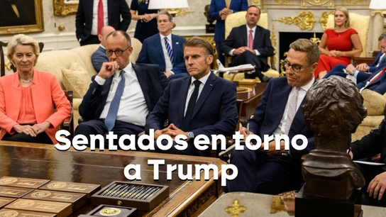 En esta ocasión, a diferencia de lo que hizo con el presidente ruso, no hubo alfombra roja ni honores militares. De hecho, tampoco salió al exterior del complejo residencial para recibirles, algo que solo hizo con Zelenski. En esta ocasión, a diferencia de lo que hizo con el presidente ruso, no hubo alfombra roja ni honores militares. De hecho, tampoco salió al exterior del complejo residencial para recibirles, algo que solo hizo con Zelenski.