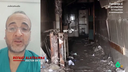 Refaat Alathamna, doctor gazatí, denuncia el bloqueo de Israel: "No hay condiciones para vivir" El médico cuenta que el hospital donde el trabajaba fue bombardeado. "Dios nos salvó por un milagro", manifiesta. Alathamna expone que muchas personas han fallecido debido a la falta de tratamiento.