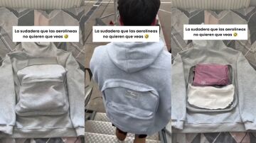 Sudadera con mochila