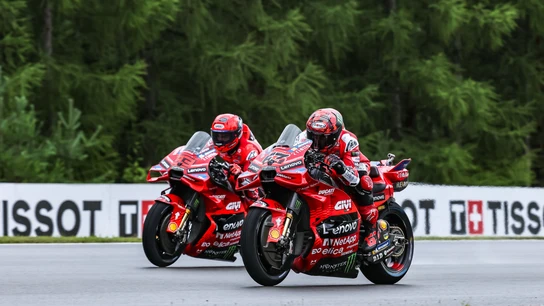 Marc Márquez y Pecco Bagnaia Marc Márquez y Pecco Bagnaia