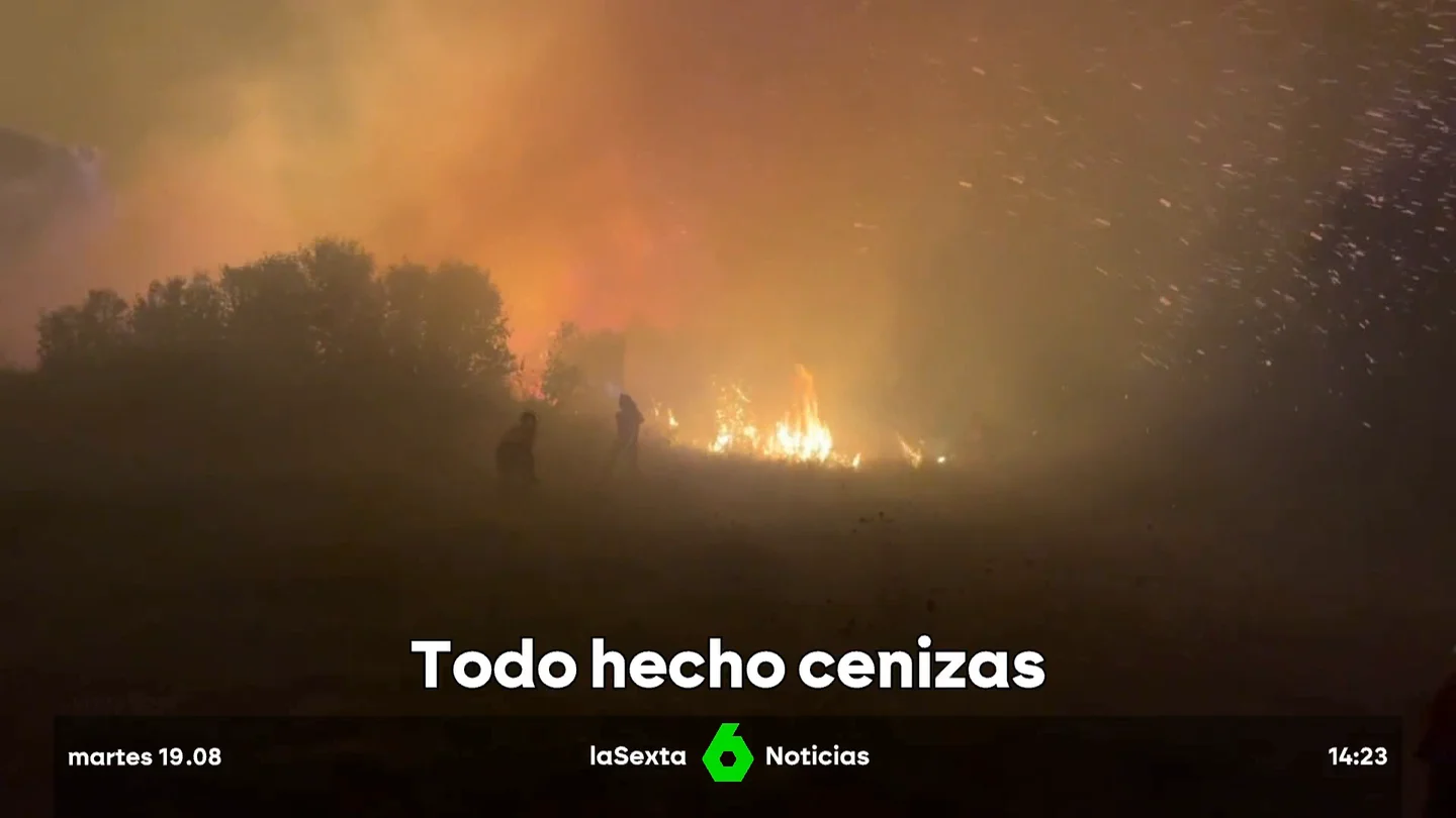 San Vicente de Leira, todo cenizas San Vicente de Leira, todo cenizas