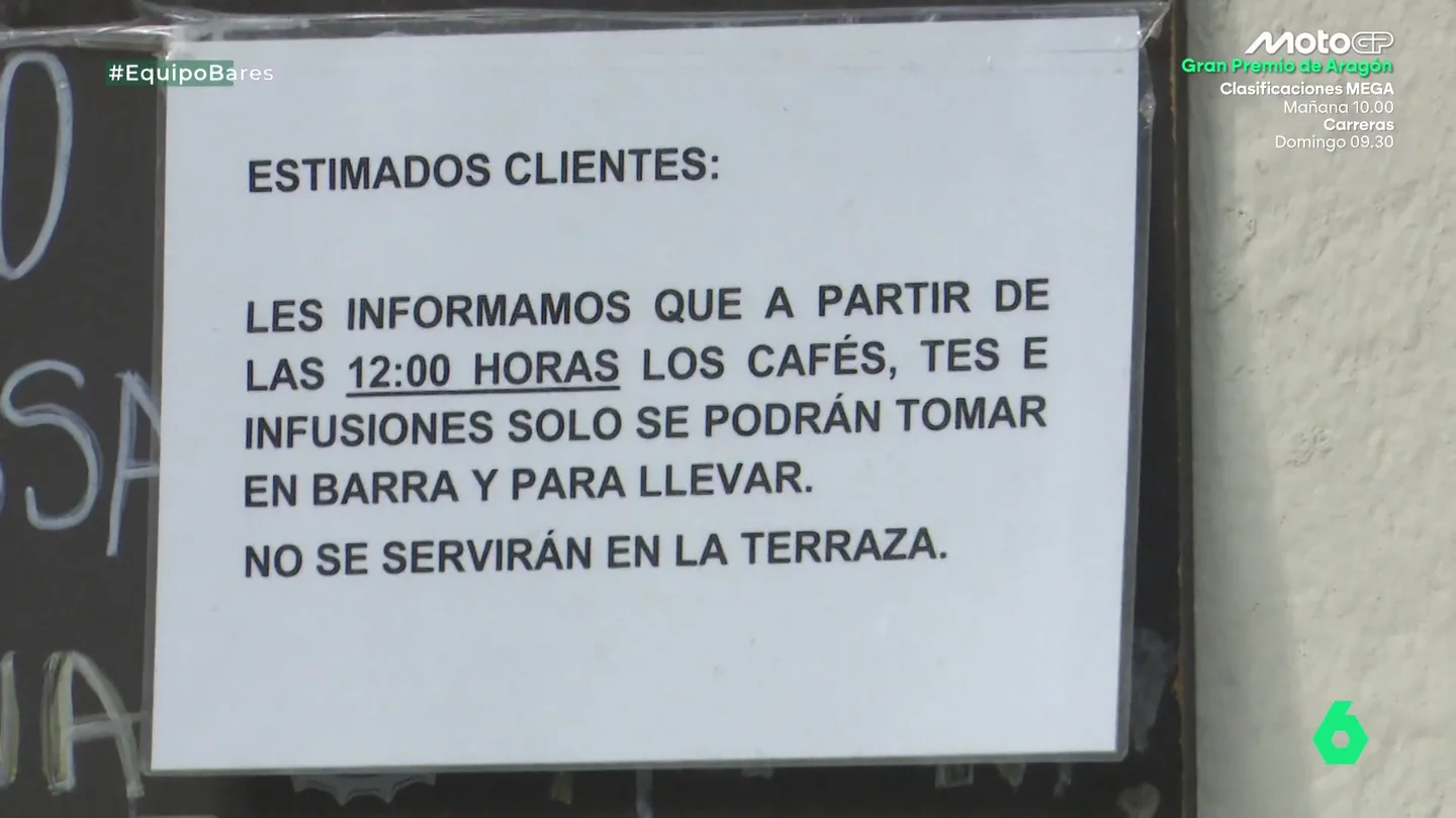 La ley seca que se ha instaurado en las terrazas del centro de Madrid desde la pandemia: "No hay café" La ley seca que se ha instaurado en las terrazas del centro de Madrid desde la pandemia: "No hay café"