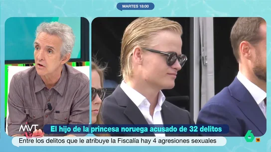 Ramoncín, tras la imputación de Marius Borg: "Este niño es un regalito, en el andamio se le habrían quitado muchas gilipolleces" El hijo de la princesa Mette-Marit de Noruega ha sido acusado de 32 delitos entre los que se encuentran cuatro violaciones. Borg podría enfrentarse a una pena de 10 años de cárcel.