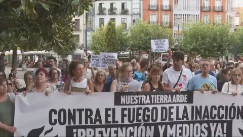 Concentración en Valladolid contra Mañueco Concentración en Valladolid contra Mañueco
