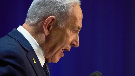 El primer ministro de Israel, Benjamin Netanyahu, en una imagen de archivo. El primer ministro de Israel, Benjamin Netanyahu, en una imagen de archivo.