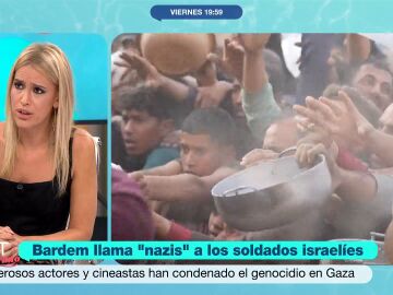 Afra Blanco alaba el mensaje contra Israel de Javier Bardem: "Siento orgullo por esta actuación"