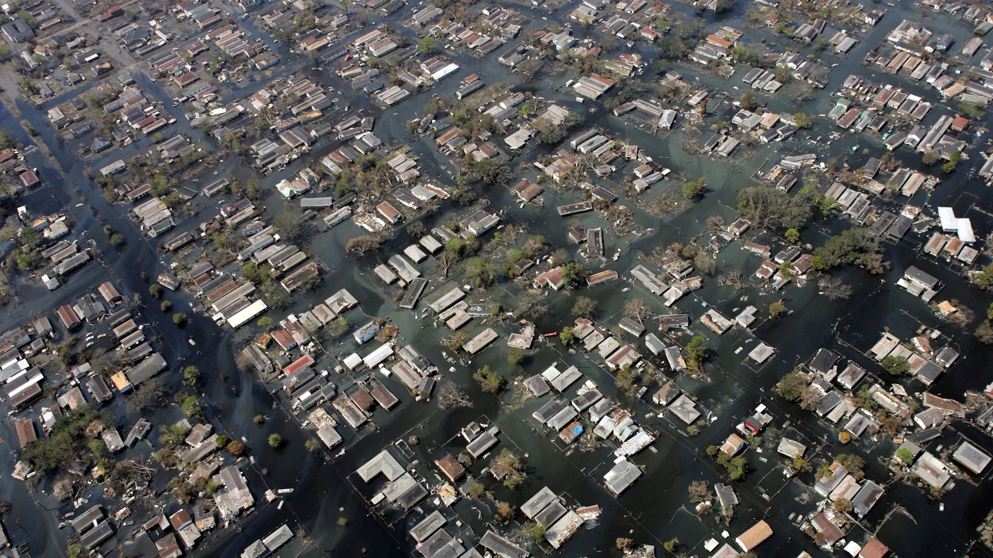 Nueva Orleans tras el huracán Katrina. Nueva Orleans tras el huracán Katrina.