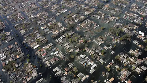 Nueva Orleans tras el huracán Katrina. Nueva Orleans tras el huracán Katrina.
