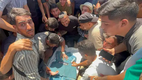 Imagen de 25 de agosto de 2025 de uno de los periodistas muertos en el bombardeo al hospital Nasser, en Gaza. Imagen de 25 de agosto de 2025 de uno de los periodistas muertos en el bombardeo al hospital Nasser, en Gaza.